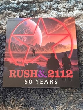 Rush 2112 50 Years Coffee Table Book in Slipcase Quarto Press Bukszpan
